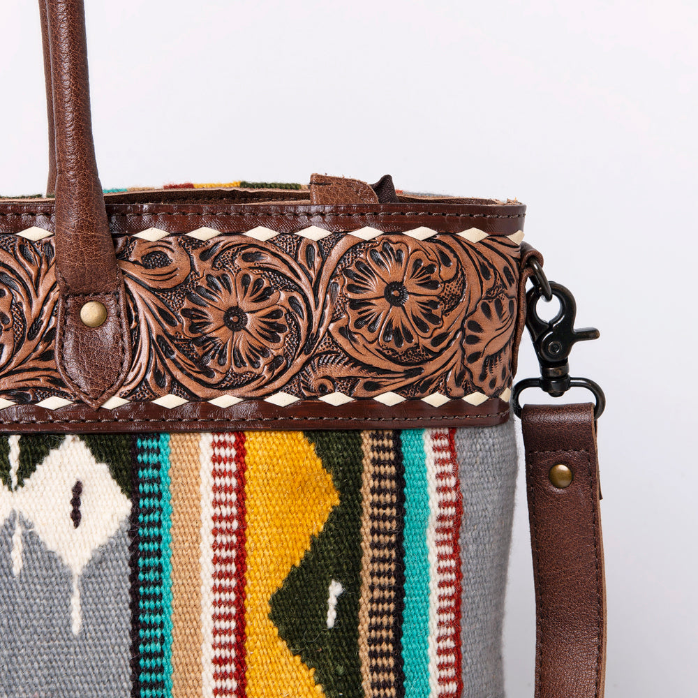 LC-ADBG835 Tote Genuine Western Leather Women Bag