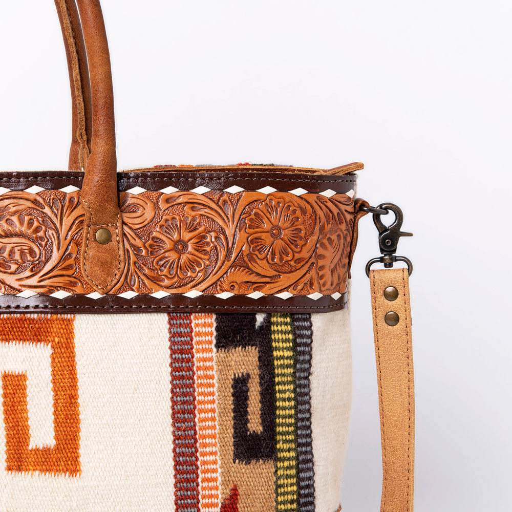 LC-ADBG835 Tote Genuine Western Leather Women Bag