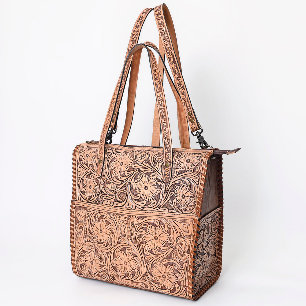 ADBG1061 Backpack Hand Tooled Genuine Leather women bag western handbag Purse