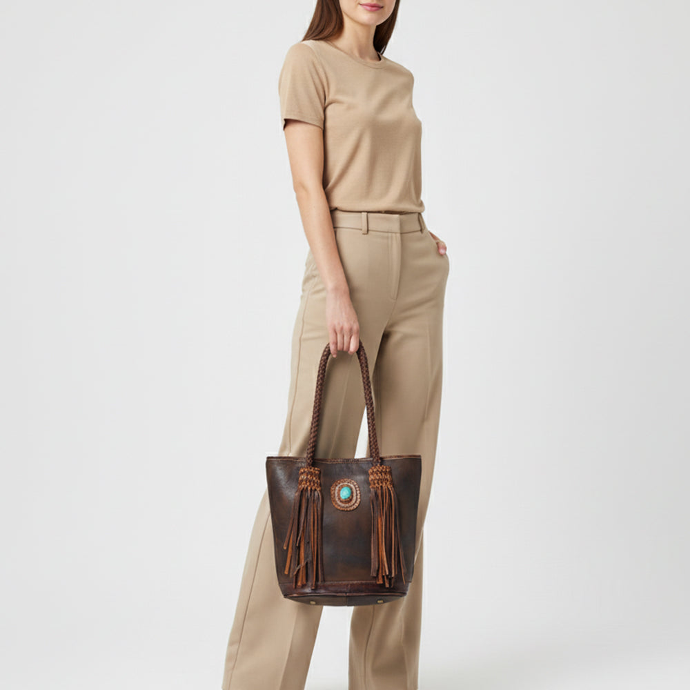 ADBGM312 Tote Genuine Western Leather Women Bag