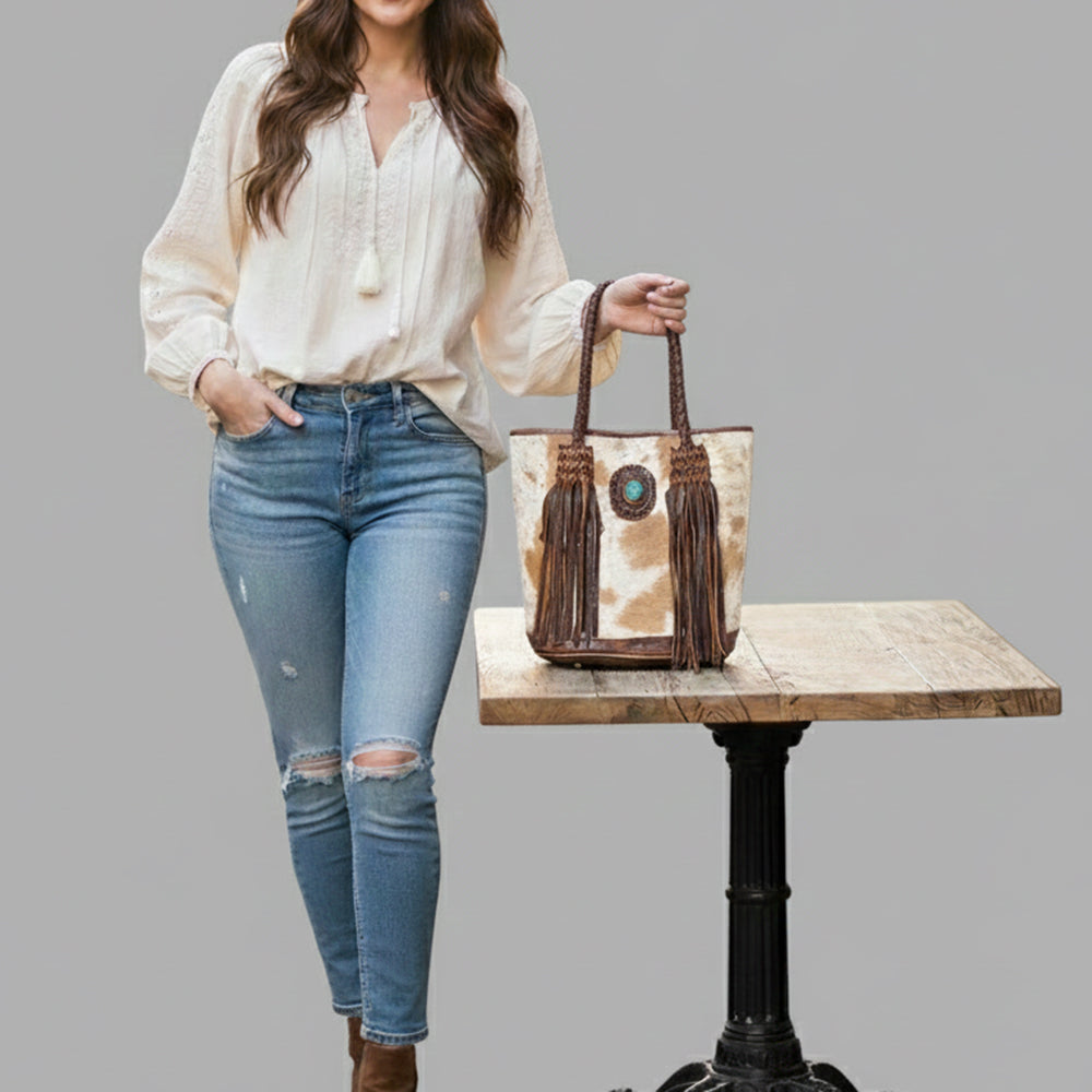 ADBGM312 Tote Genuine Western Leather Women Bag Jane