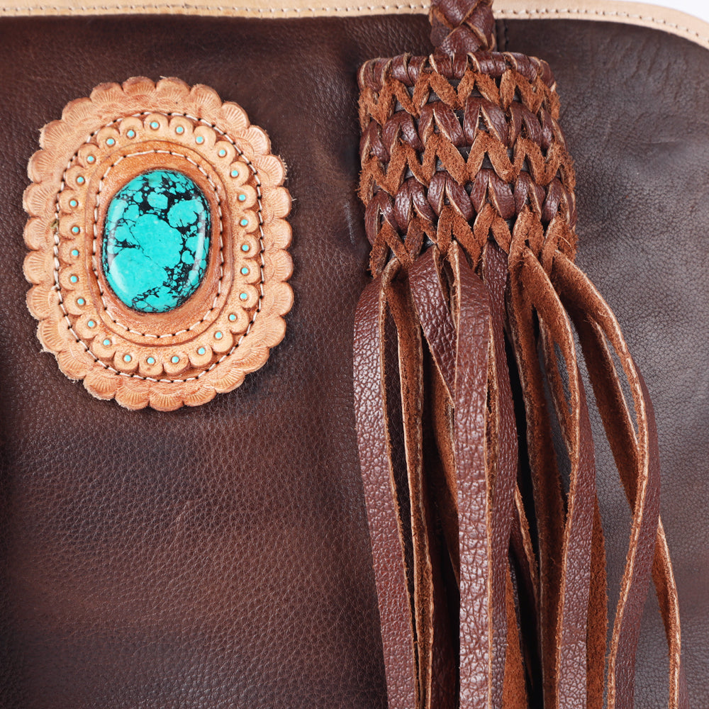 LC-ADBGM333 Tote Genuine Western Leather Women Bag