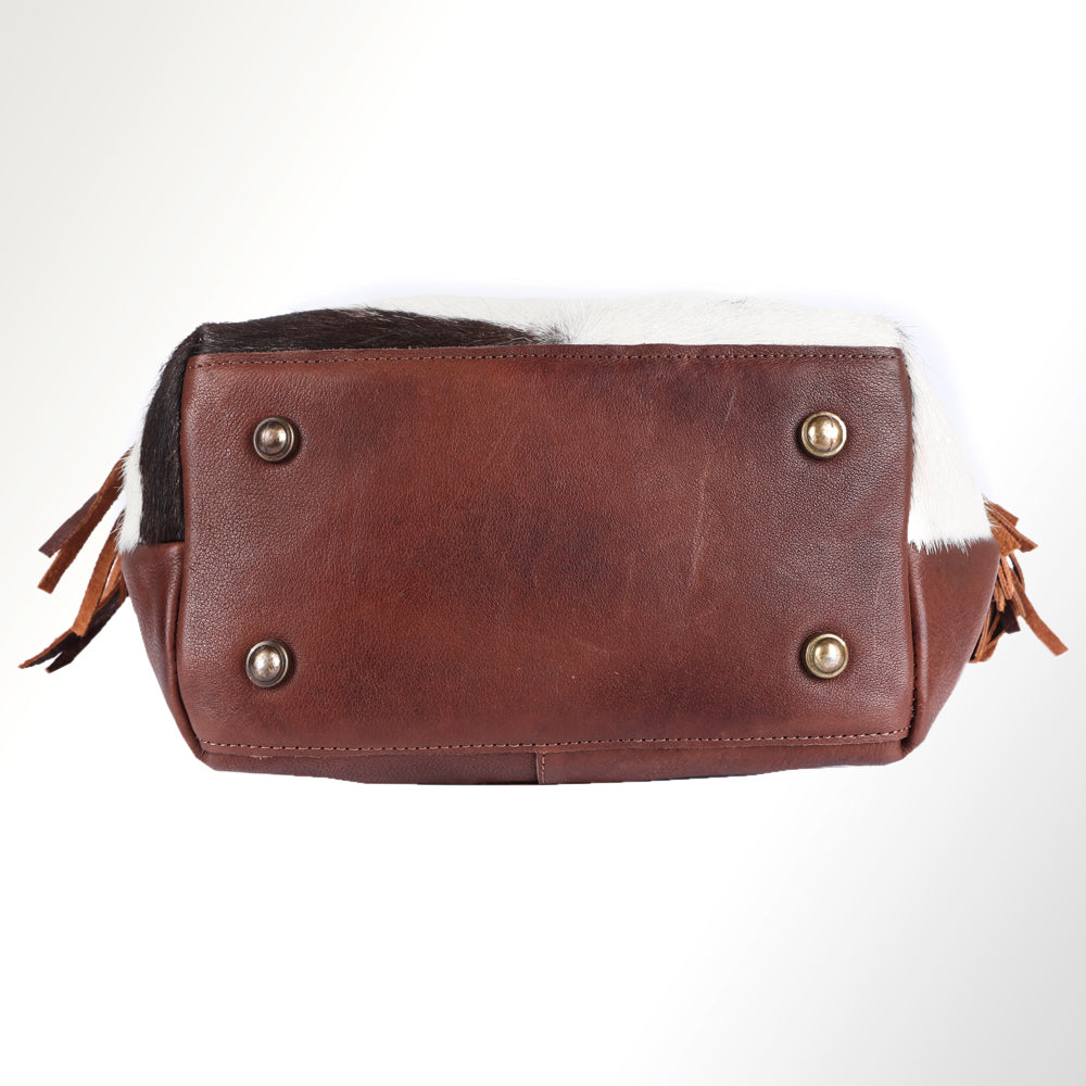LC-ADBGM264 Tote Hair On Genuine Western Leather Women Bag