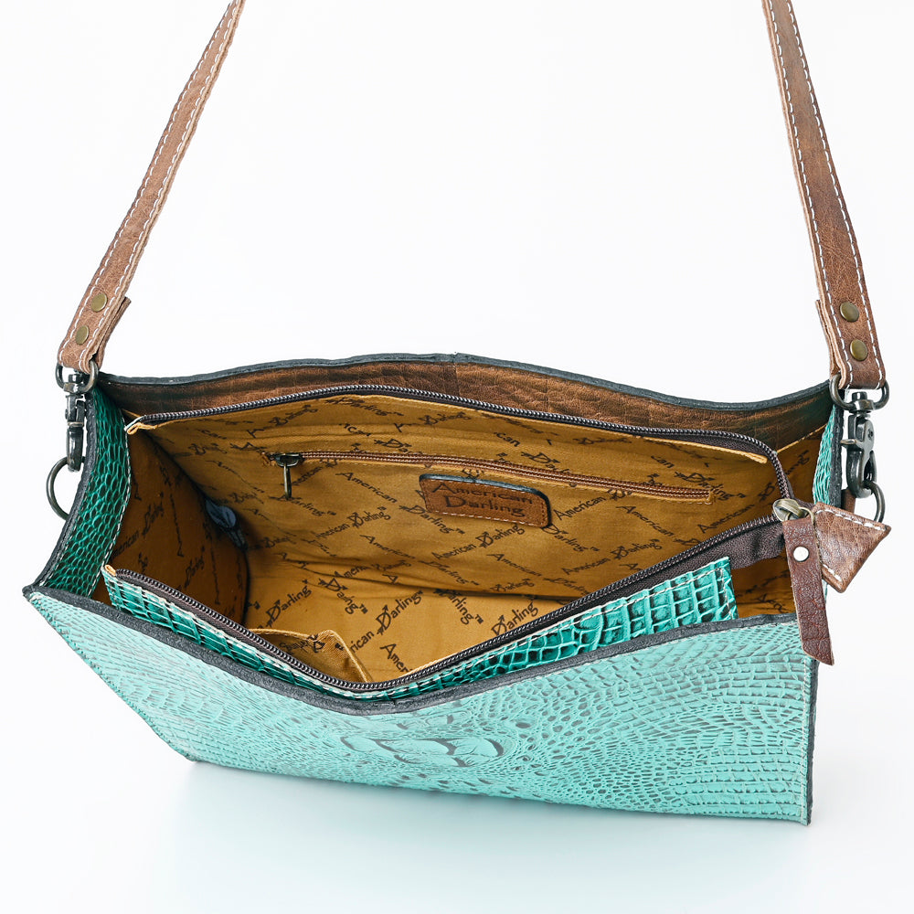 LC-ADBG971 Messenger Genuine Western Leather Women Bag