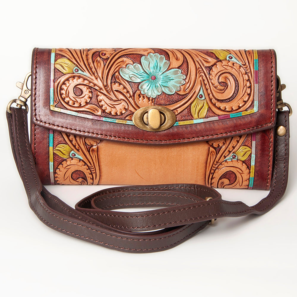 ADBGF136 Wallet Genuine Western Leather Women Bag
