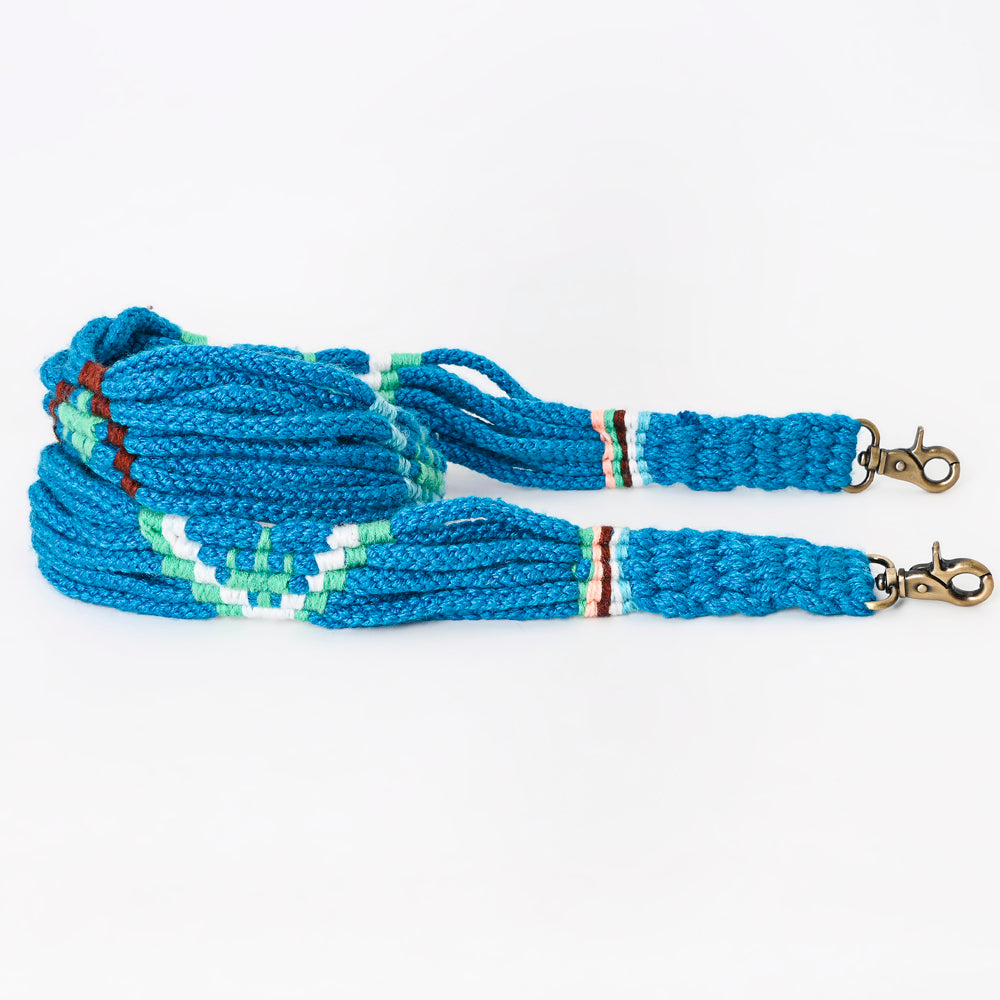 LC-ADWSX102 Hand braided Wool strand Crossbody Handle Strap