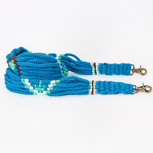 LC-ADWSX102 Hand braided Wool strand Crossbody Handle Strap