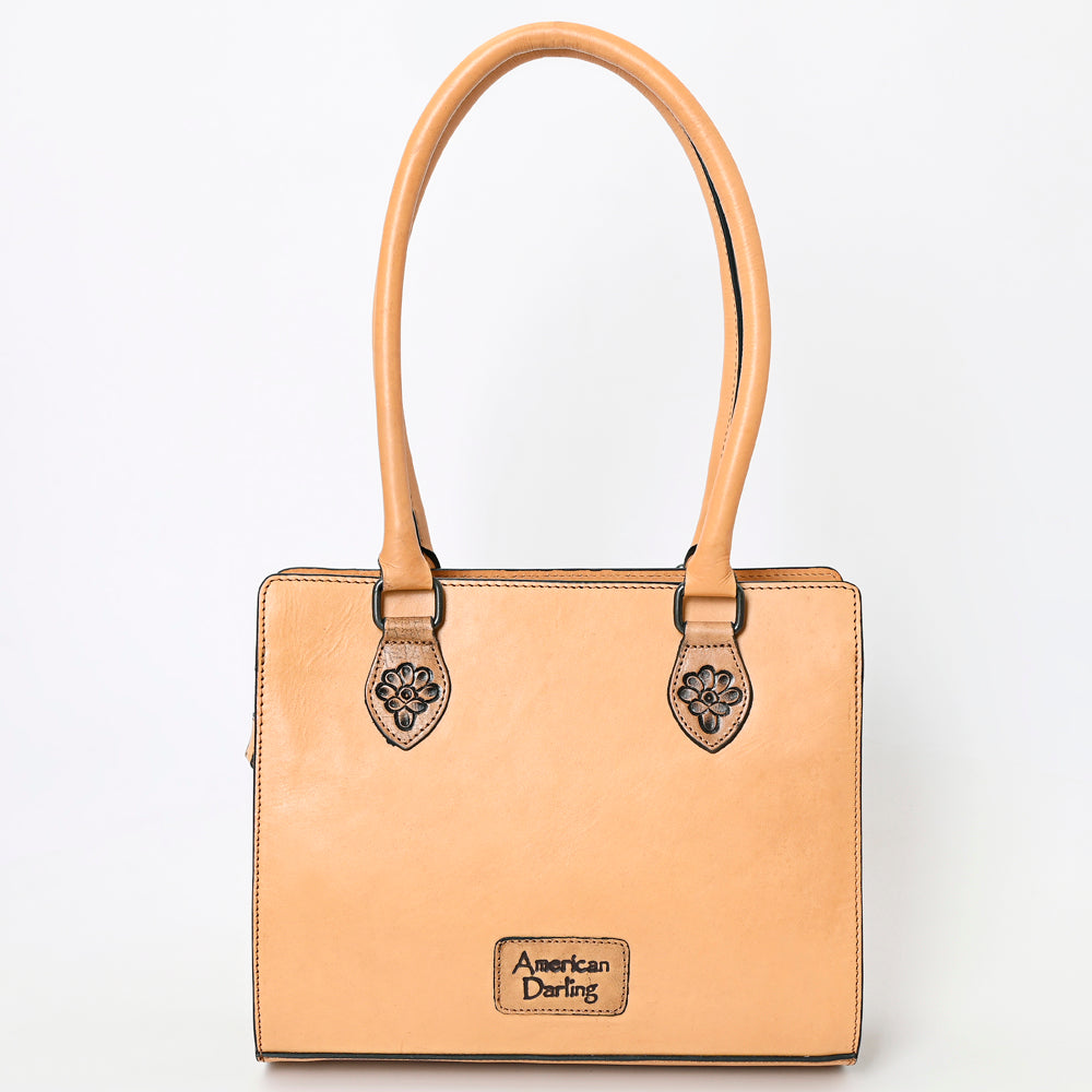 LC-ADBGZ732A Tote Hand Tooled Genuine Western Leather Women Bag