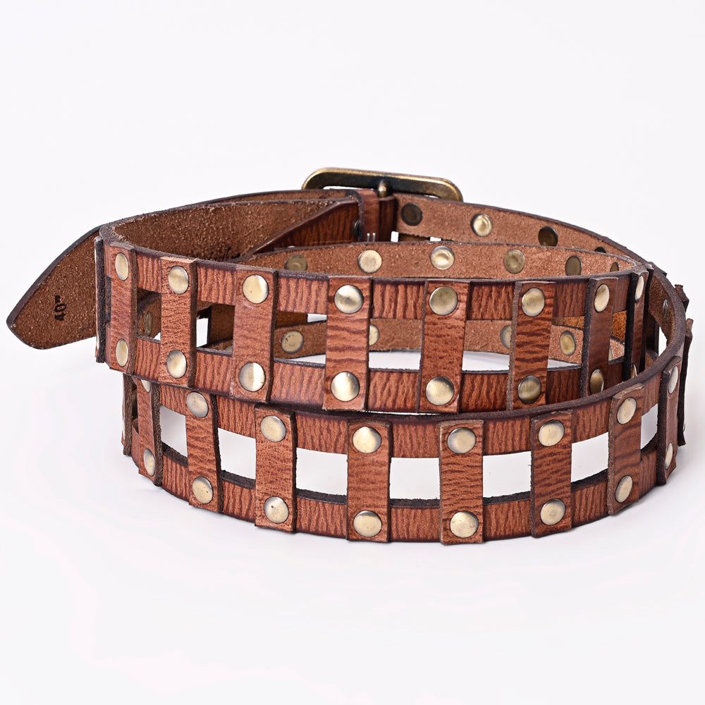 LC-ADBLF198 Genuine American Leather Belt Men and Women