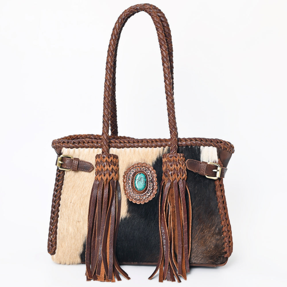 ADBGM259 Tote Hair on Genuine Western Leather Women Bag Jane