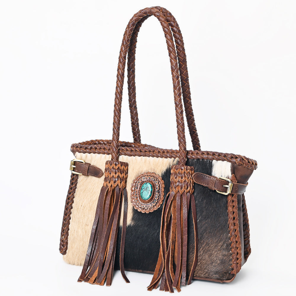 ADBGM259 Tote Hair on Genuine Western Leather Women Bag Jane