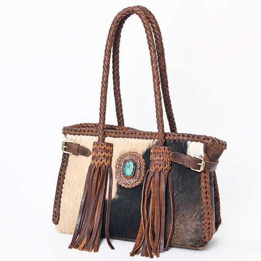 ADBGM259 Tote Hair on Genuine Western Leather Women Bag Jane