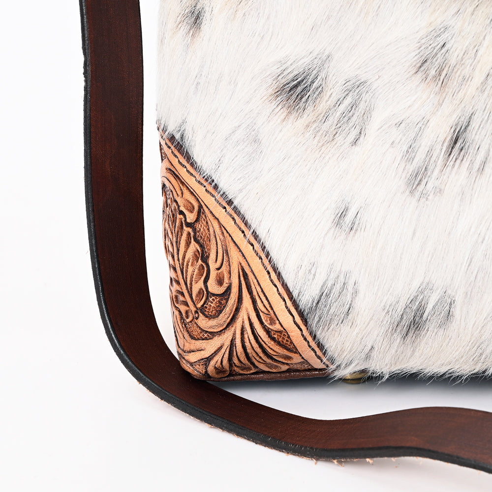 ADBGA338 Messenger Hair On Genuine Western Leather Women Bag