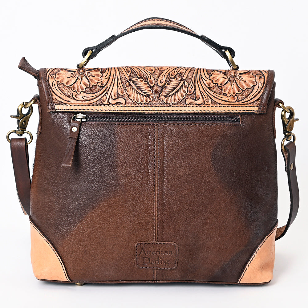 ADBGA338 Messenger Hair On Genuine Western Leather Women Bag