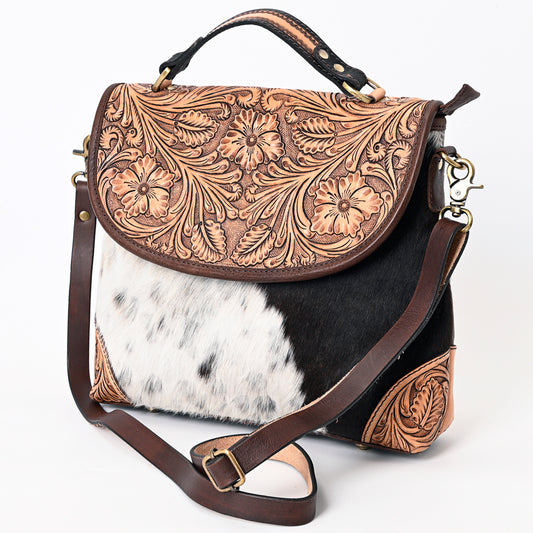 ADBGA338 Messenger Hair On Genuine Western Leather Women Bag