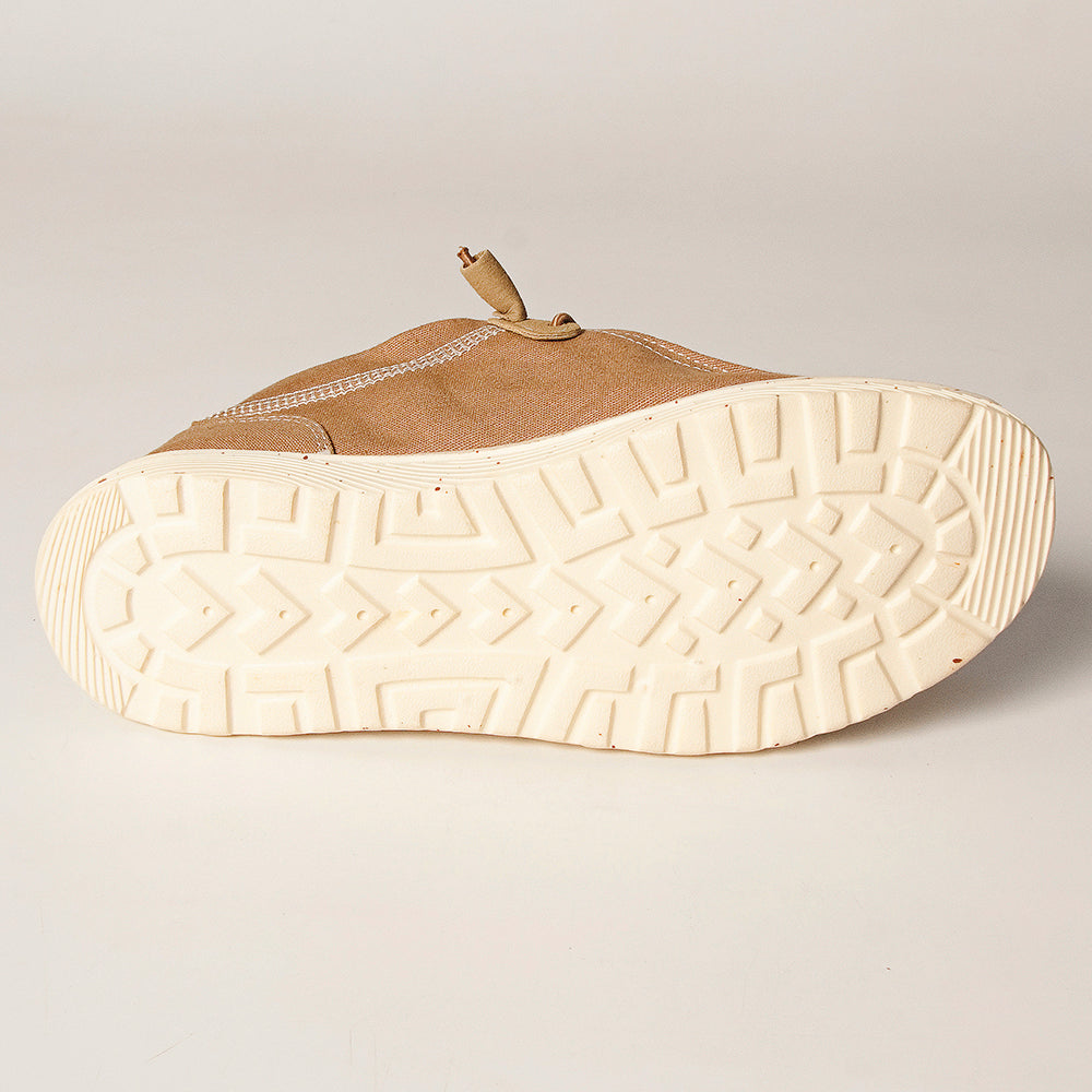 LC-ADFT133BR11-7 Genuine leather trim shoe footwear slip on