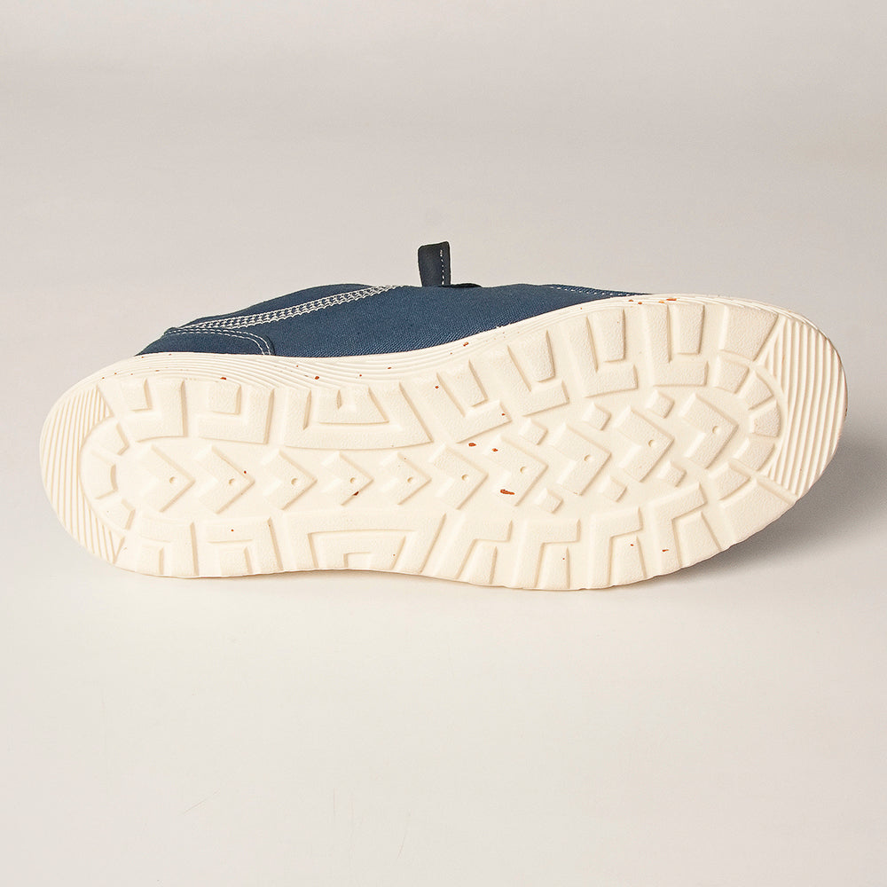 LC-ADFT133NV11 Genuine leather trim shoe footwear slip on