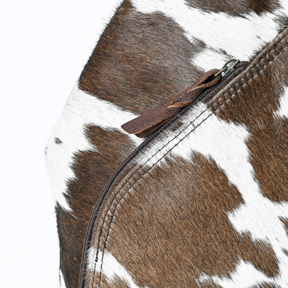 ADBG996 Hair-On Cowhide Leather Western Backpack with Adjustable Straps American Darling Clara