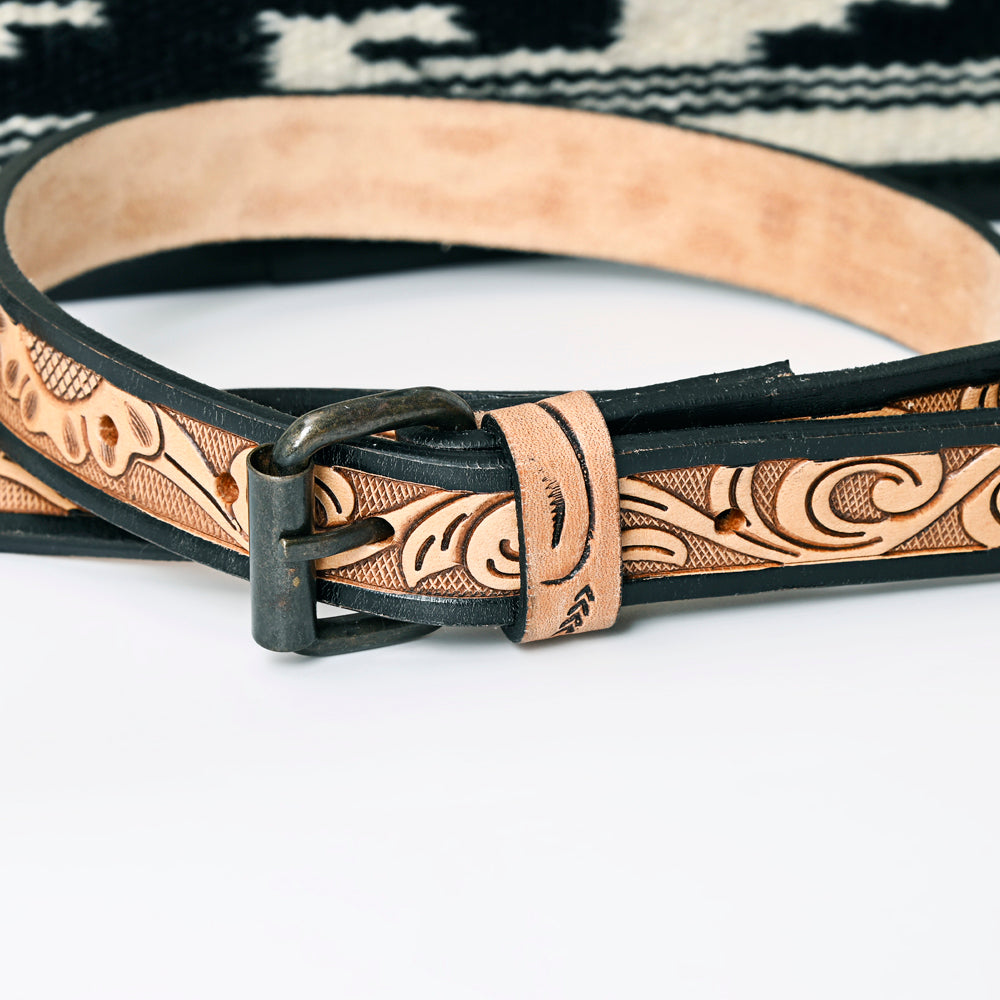 ADBG1161 American Darling Saddle Blanket Tote | Tooled Leather Handbag