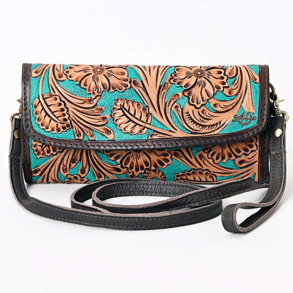 LC-ADBGA361 Wallet Genuine Western Leather Women Bag