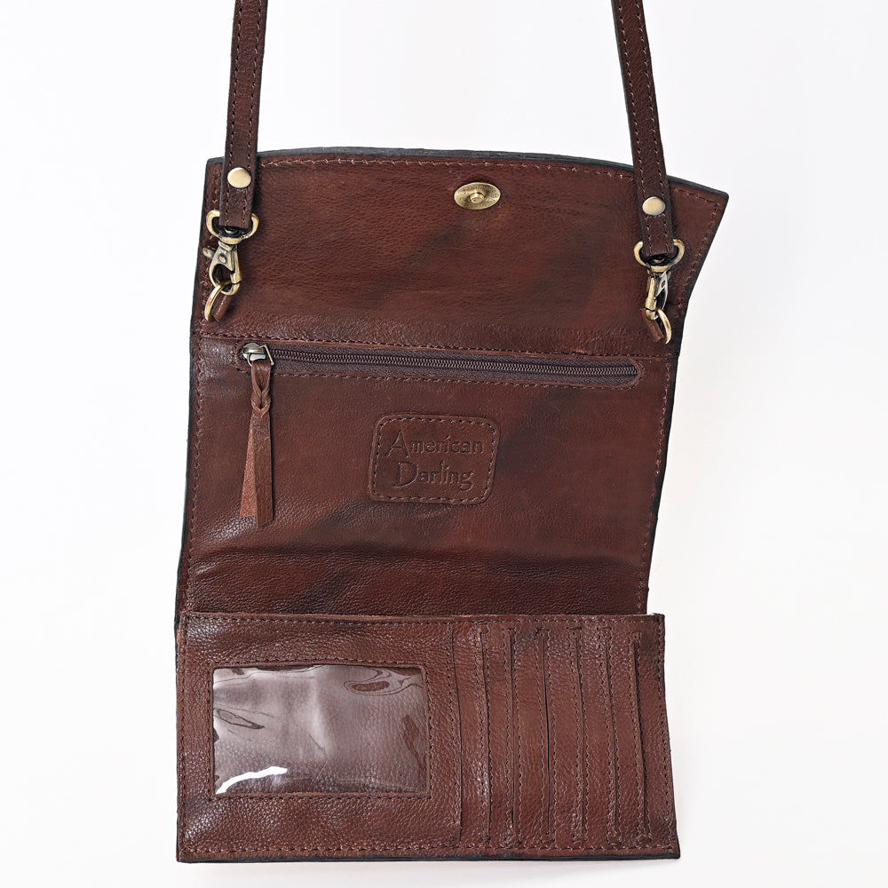 LC-ADBGA382 Wallet Genuine Western Leather Women Bag