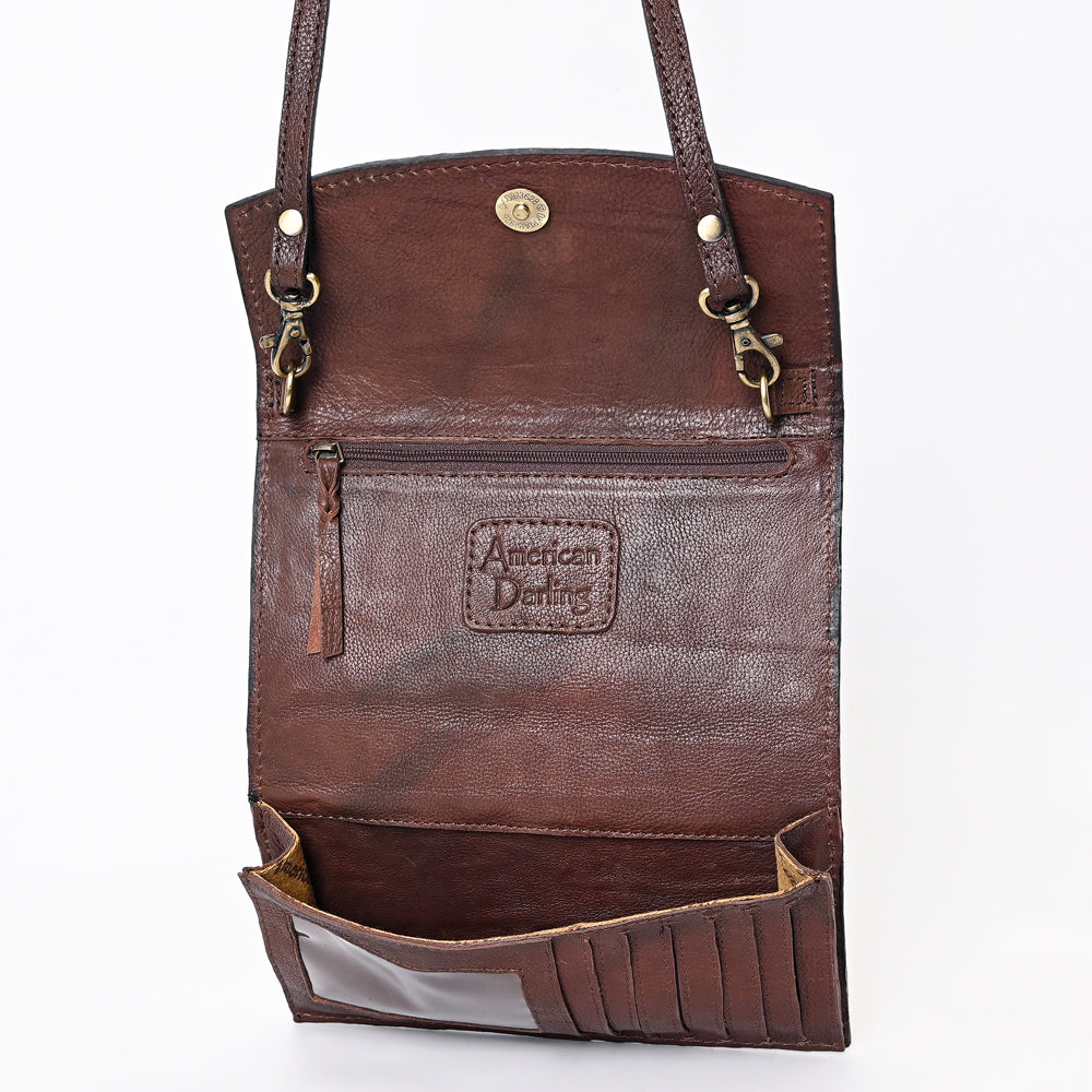 LC-ADBGA382 Wallet Genuine Western Leather Women Bag