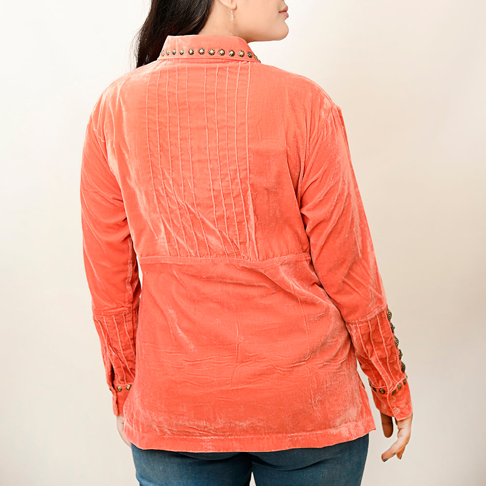 ADSH033 Fabric Women Shirt Dress Tunic Ladies Girl Top
