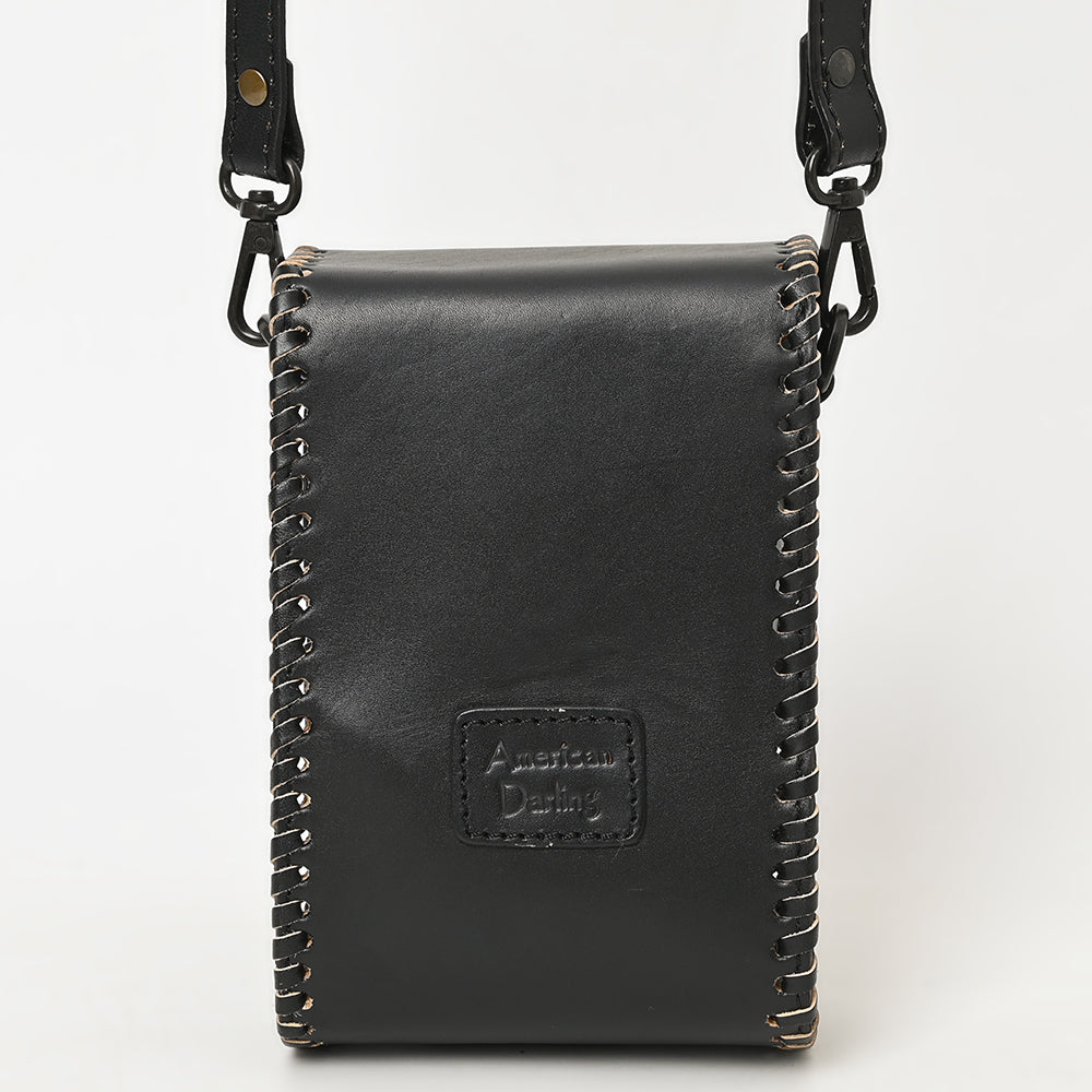 LC-ADBGZ750B Cellphone Holder Genuine Western Leather Women Bag