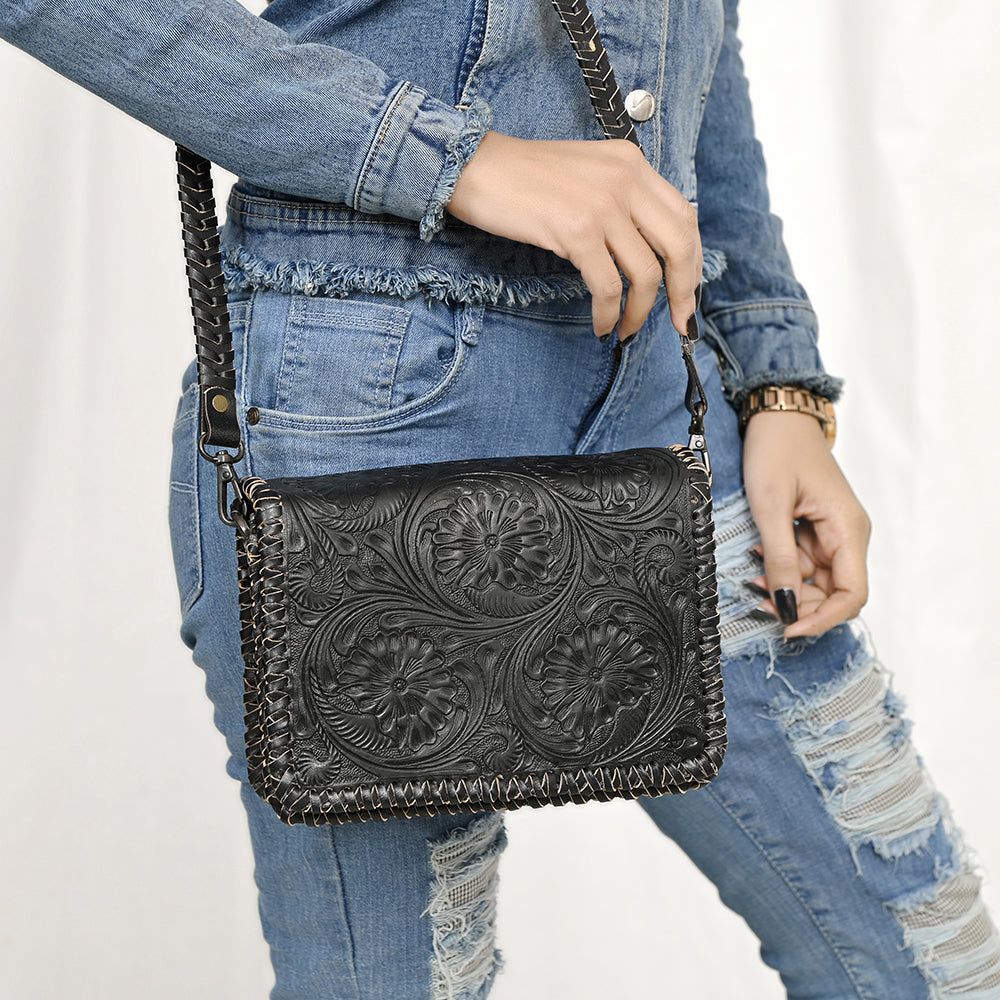 ADBGZ751B Crossbody Genuine Western Leather Women Bag