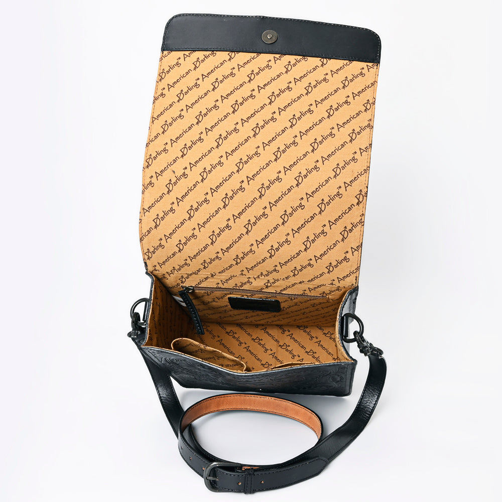 LC-ADBGZ753B Crossbody Genuine Western Leather Women Bag