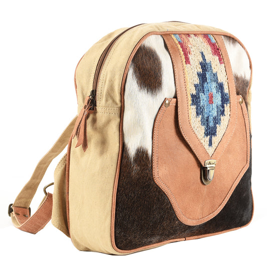 LC-KB576 Backpack Upcycled Canvas Ladies Bag