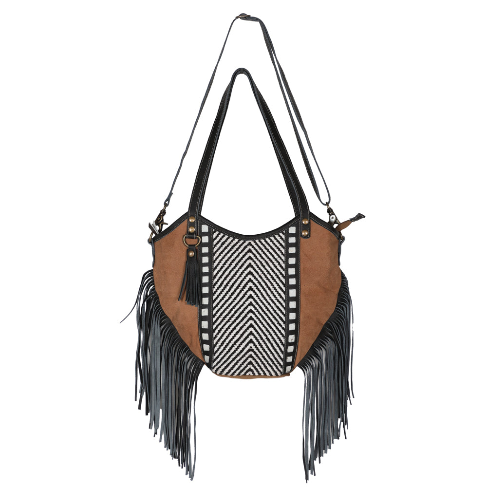 LC-KB583  Tote Upcycled Canvas Ladies Bag