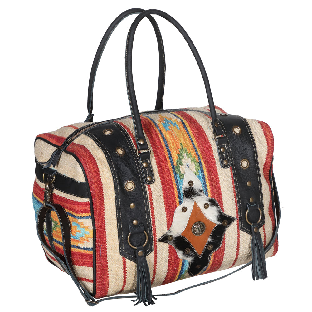 LC-KB657 Duffel Upcycled Canvas Ladies Bag
