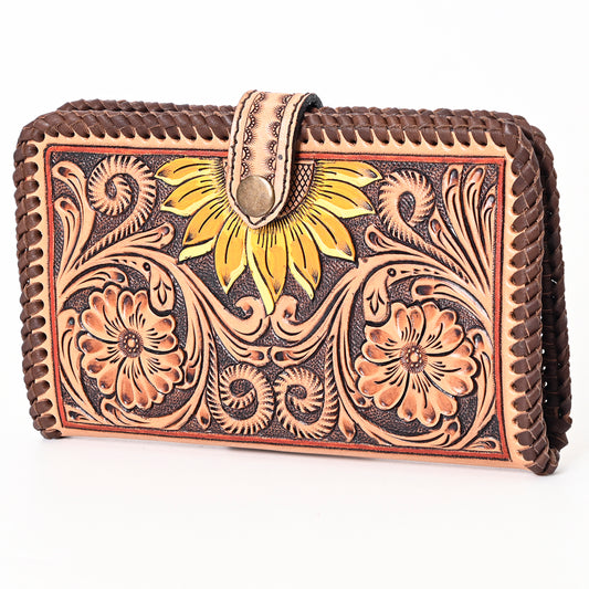 LC-ADBGA398 Clutch Genuine Western Leather Women Bag