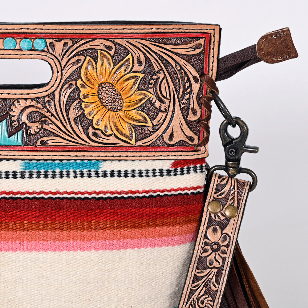 LC-ADBGS146 Crossbody Genuine Western Leather Women Bag Daisy