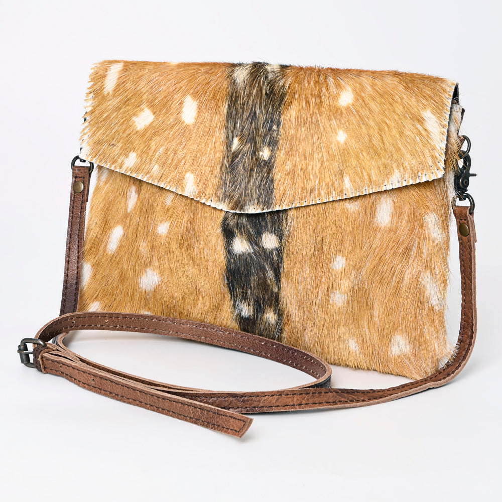 ADBGS178 Envelope Hair-On Genuine Western Leather Women Bag Becca