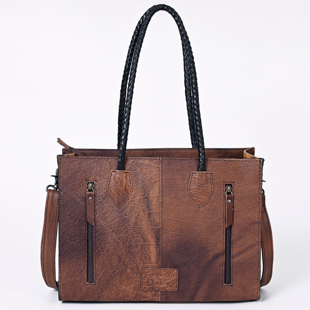 ADBG1158 American Darling Floral Tooled Leather Tote | Western Crossbody Bag
