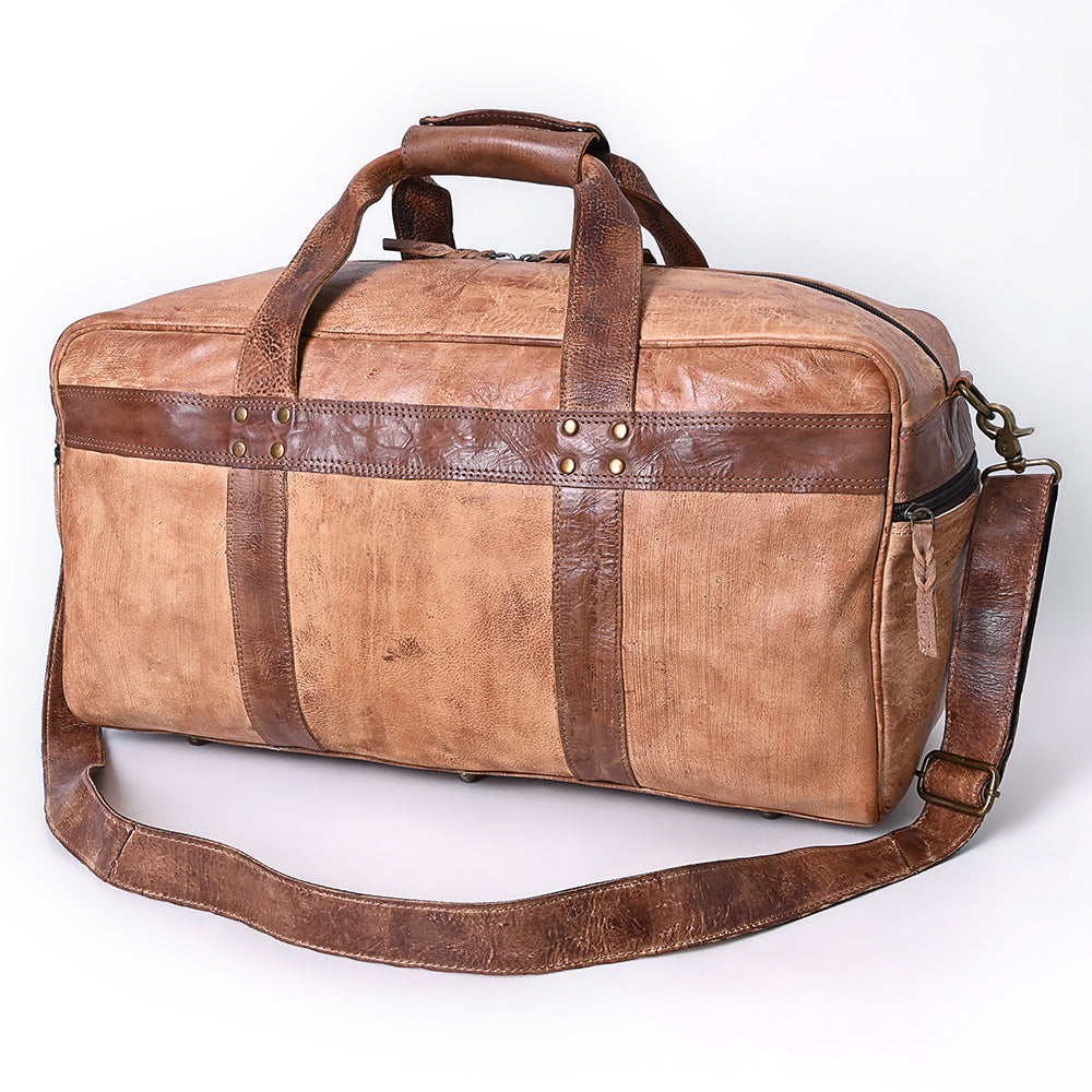 NMBGM142 Duffel Genuine Leather Women Bag Western Handbag