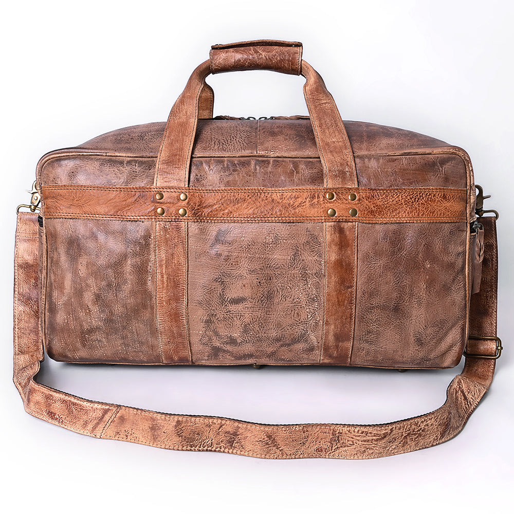 NMBGM142 Duffel Genuine Leather Women Bag Western Handbag
