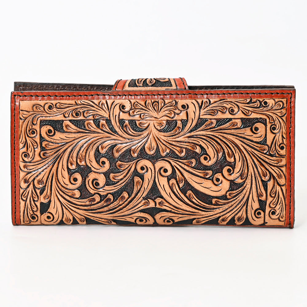 LC-ADBGA409 Clutch Genuine Western Leather Women Bag