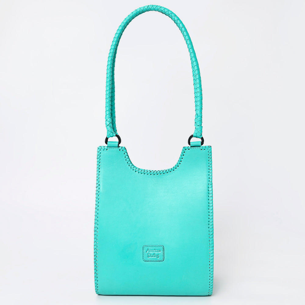 LC-ADBGZ767B Tote Hand Tooled Genuine Western Leather Women Bag