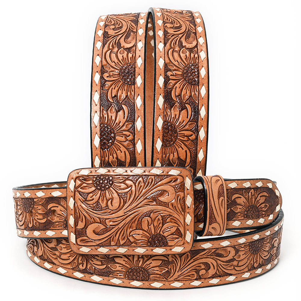 LC-ADBLF186 Genuine American Leather Belt Men and Women