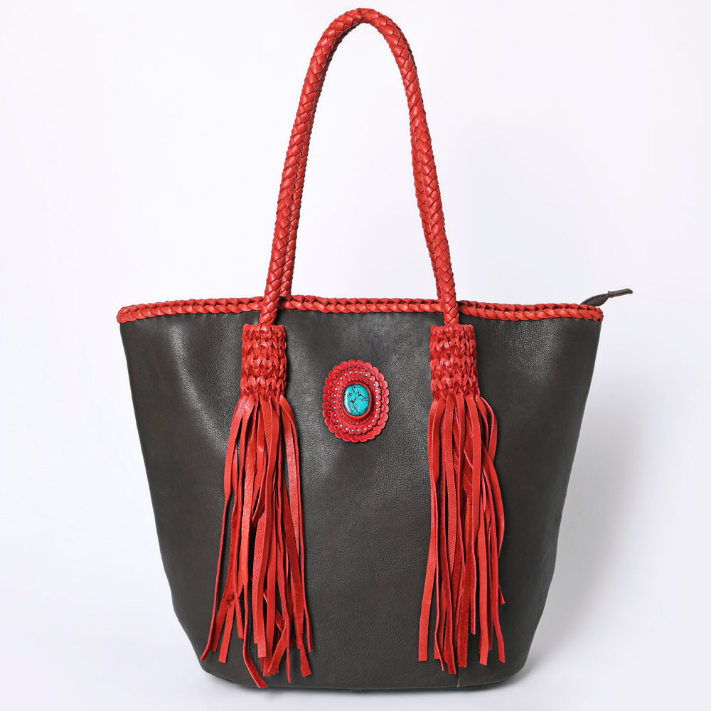 LC-ADBGM274 Tote Genuine Western Leather Women Bag