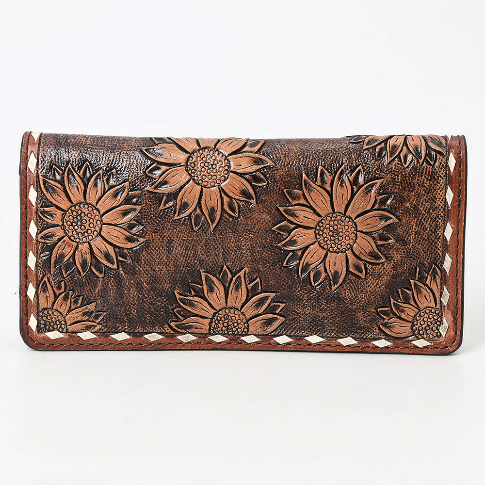 KBG205 Beautifully Hand Tooled Genuine Leather women bag western handbag Purse