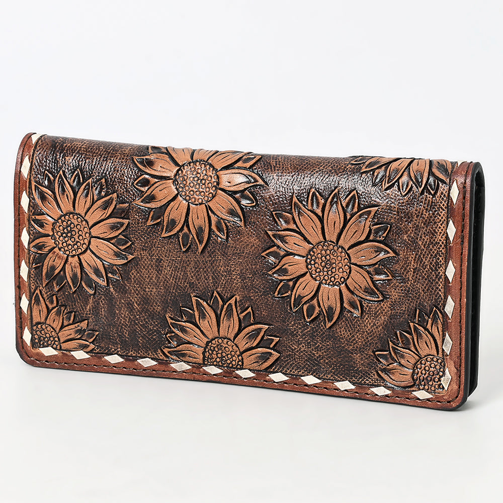 KBG205 Beautifully Hand Tooled Genuine Leather women bag western handbag Purse