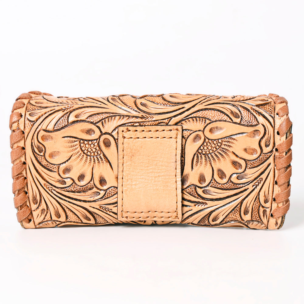 ADBG1203 American Darling Hand Tooled Genuine Leather Western Sunglass Case