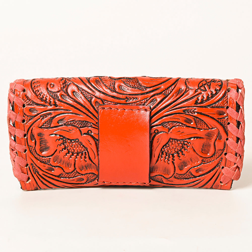 ADBG1203 American Darling Hand Tooled Genuine Leather Western Sunglass Case