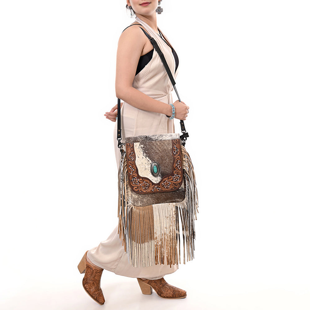 KBG232 Messenger Genuine Leather women bag western Bag