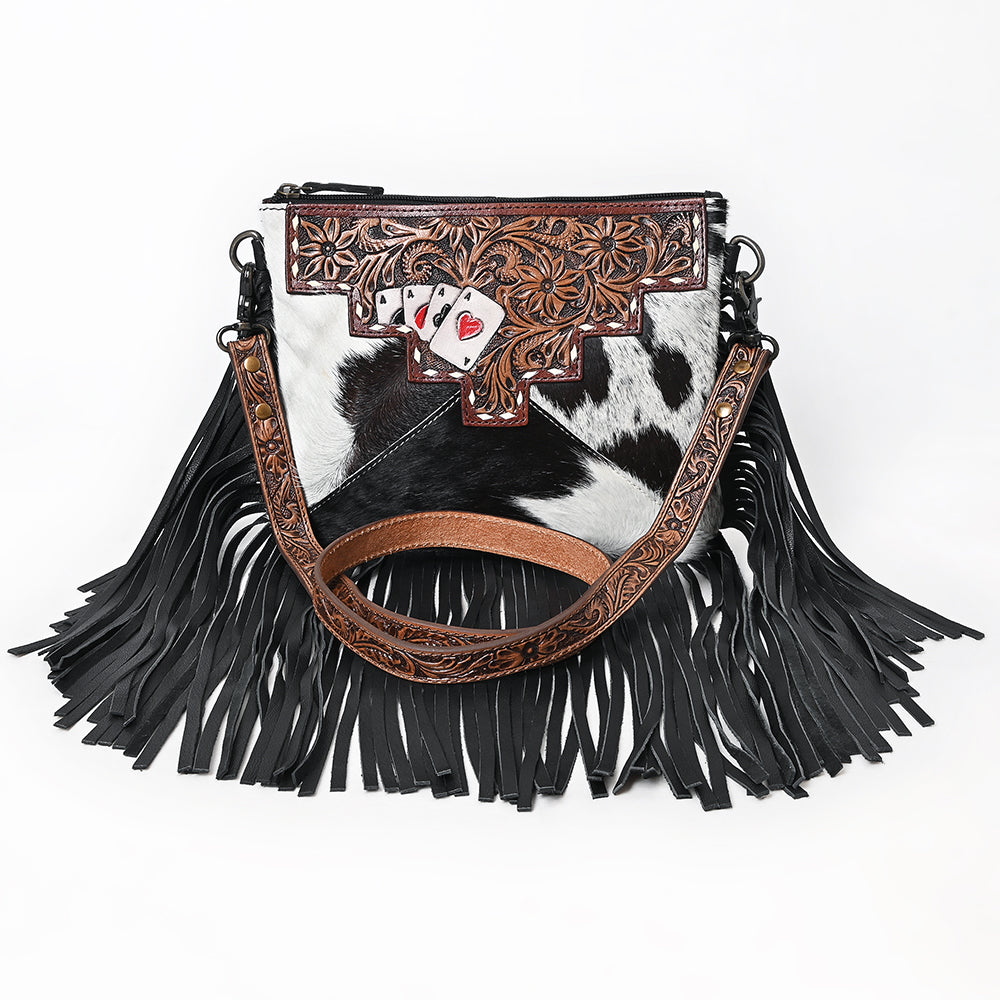 KBG237 Crossbody Genuine Leather women bag western Bag