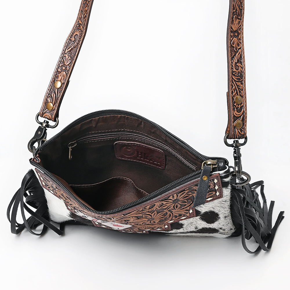 KBG237 Crossbody Genuine Leather women bag western Bag